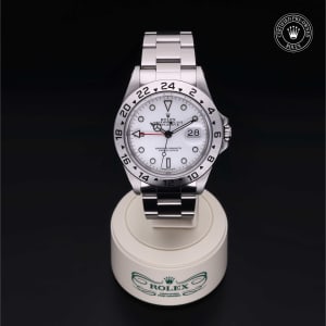 Rolex Certified Pre Owned Explorer II 40 mm in Stainless steel 16570 Bucherer Copenhagen